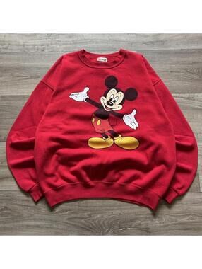 Vintage 90’s Disney Mickey Mouse Sweatshirt Crewneck size L